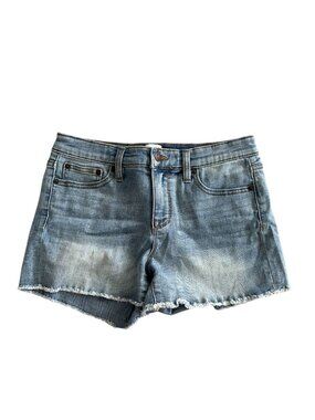 J CREW Womens Distressed Denim Shorts Size 26